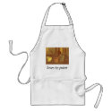 Van Gogh's Paintbrushes aprons