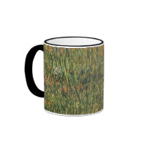 Van Gogh's Pasture in Bloom mugs