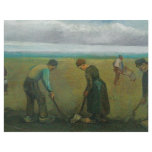 Van Gogh's Peasants or Farmers Planting Potatoes Flyers