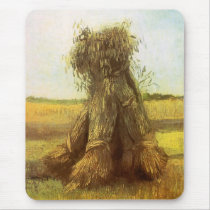 Van Gogh's Sheaves of Wheat mousepads