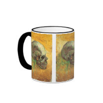 Van Gogh's Skull mugs