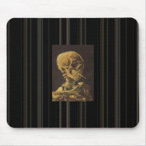 Van Gogh's "Smoking Skeleton" mousepads by dominicnewcomb Van Gogh's "Smoking Skeleton" mousepads