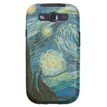 Van Gogh's Starry Night Detail Galaxy S3 Covers