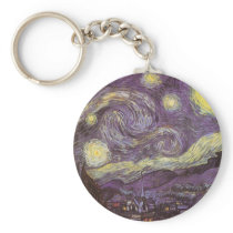 Van Gogh's Starry Night keychains