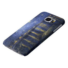 Van Gogh's Starry Night Over the Rhone Samsung Galaxy S6 Cases