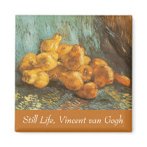 Van Gogh's Still Life with Pears magnets