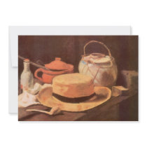 Van Gogh's Yellow Straw Hat invitations