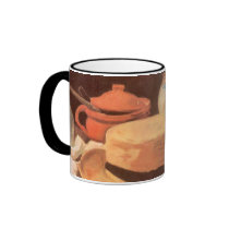 Van Gogh's Yellow Straw Hat mugs