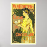 Van Houten's Cacao en Chocolade 1899 posters