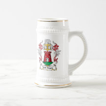 Van Ingen Family Crest Coffee Mugs