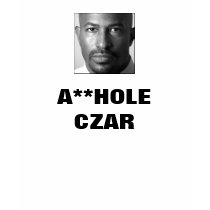 Van Jones: A**HOLE CZAR t-shirts