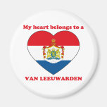 Van Leeuwarden Fridge Magnet