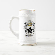 Van Someren Family Crest mugs by coatsofarms Van Someren Family Crest mugs