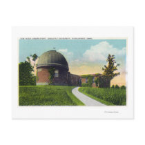 Van Vleck Observatory of Wesleyan University Post Card