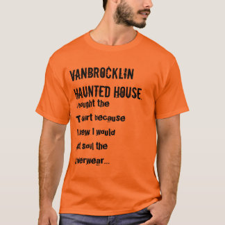 haunted house t shirt