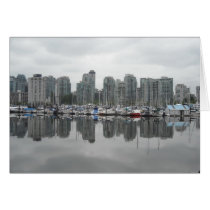 Vancouver, B.C. Canada - blank card