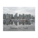 Vancouver, B.C. Canada postcards