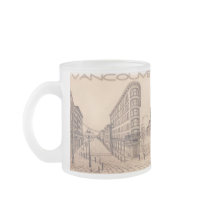 Vancouver BC Canada Beer Mugs & Frosted Glasses
