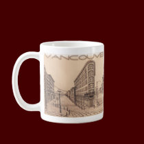 Vancouver BC Canada Coffee Cups Mugs & Glasses mugs
