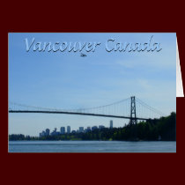 Vancouver BC Souvenir Cards Landmark Cards Custom cards