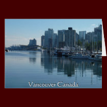 Vancouver BC Souvenir Cards Personalized Vancouver cards