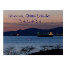 Vancouver, British Columbia, CANADA Post Card