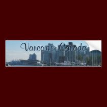 Vancouver Bumper Sticker Vancouver Souvenir Gifts bumper stickers