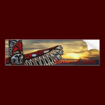 Vancouver Bumper Sticker Vancouver Souvenir Gifts bumper stickers