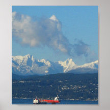Vancouver Canada 7"x8" Poster
