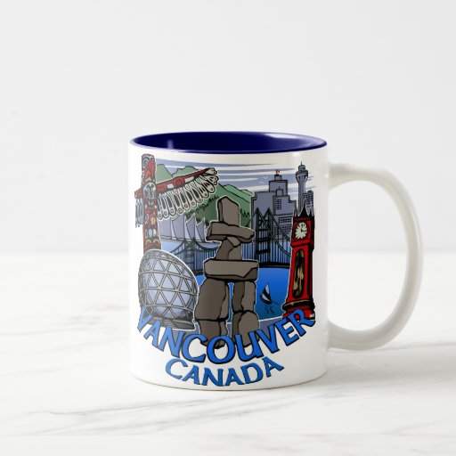 Vancouver Canada Coffee Cups Mugs & Glasses Zazzle