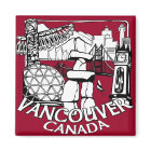 Vancouver Canada Fridge Magnets Souvenir Magnets magnet