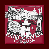 Vancouver Canada Fridge Magnets Souvenir Magnets magnets