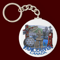 Vancouver Canada Key Chain Vancouver Souvenirs keychains