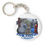 Vancouver Canada Key Chain Vancouver Souvenirs