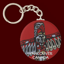 Vancouver Canada Key Chain Vancouver Souvenirs keychains