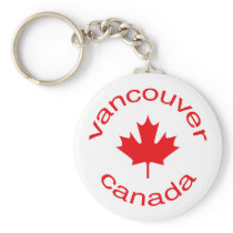 Vancouver Canada Keychains