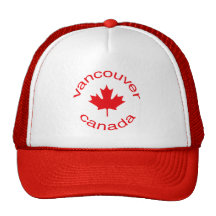 Vancouver Canada Mesh Hats