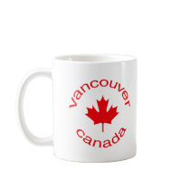 Vancouver Canada Coffee Mug