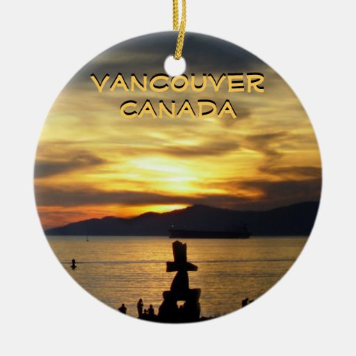 Vancouver Canada Ornament Vancouver Souvenirs Zazzle