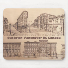 Vancouver Canada Souvenir Mousepad Gastown Gifts mousepad