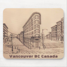 Vancouver Canada Souvenir Mousepad Gastown Gifts mousepad