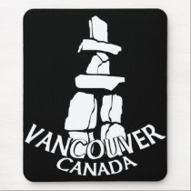 Vancouver Canada Souvenir Mousepad Inukshuk mousepads
