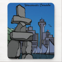Vancouver Canada Souvenir Mousepad Inukshuk mousepads