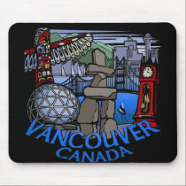 Vancouver Canada Souvenir Mousepad Vancouver Gifts mousepads