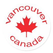Vancouver Canada Sticker
