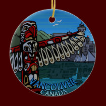 Vancouver Canada Totem Pole Ornament Souvenirs ornaments