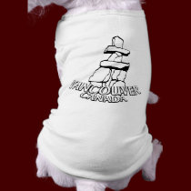 Vancouver Dog T-shirt Gifts Vancouver Pet Souvenir pet clothing