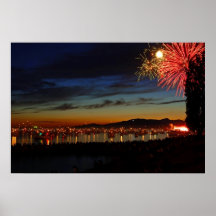 Vancouver Fireworks Posters