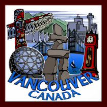 Vancouver First Nations Poster Totem Home Decor posters