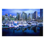 Vancouver harbor photo print